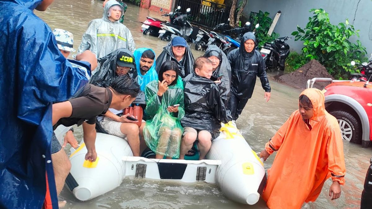 Inondation à Bali, un ressortissant étranger est mort et des centaines de résidents ont été évacués