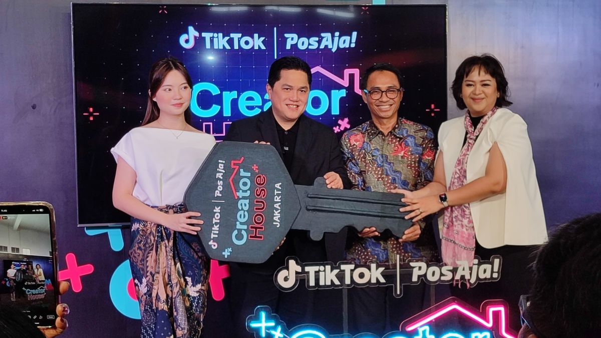 为内容创作者、TikTok和Pos Indonesia在雅加达推出创作者之家提供创意空间