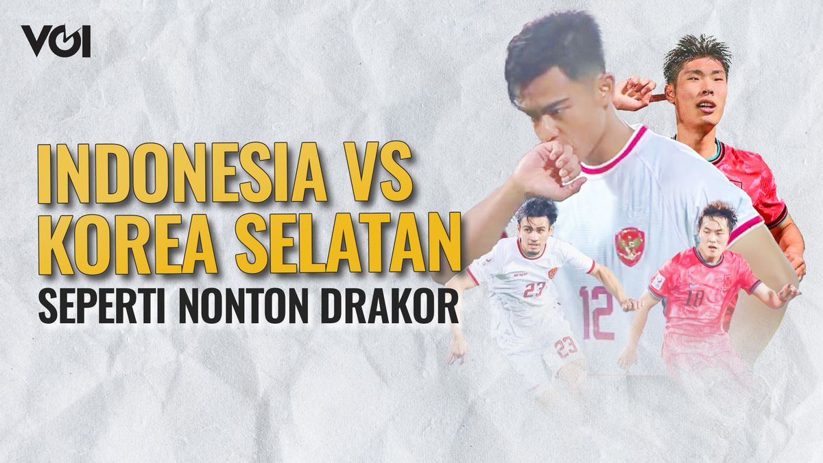 ビデオ:ドラコールのように、U23アジアカップのインドネシア対韓国代表の「ストーリーライン」は緊張しています