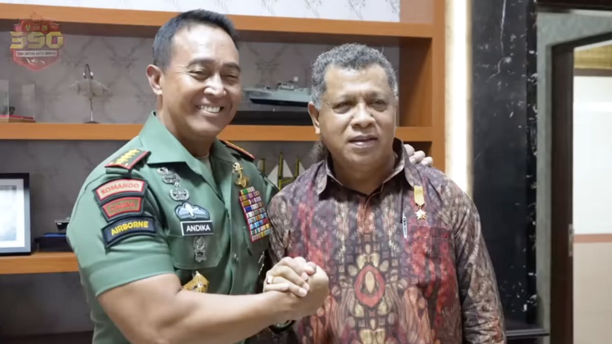 قائد القوات المسلحة الإندونيسية يقبل تطلعات يوريكو غوتيريس فيما يتعلق بأحفاد المقاتلين التيموريين الشرقيين السابقين الذين يمكن أن يصبحوا جنودا في القوات المسلحة الإندونيسية