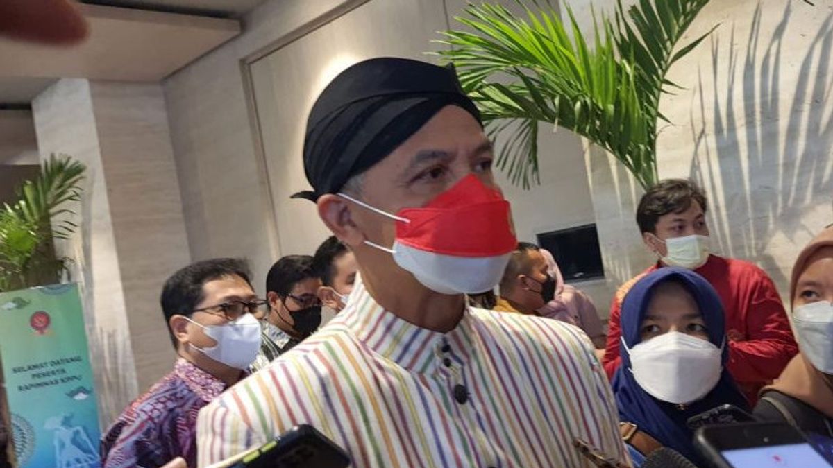 Ganjar Asks People To Return To Discipline In Wearing Masks