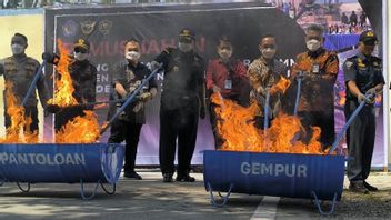  Bea Cukai Palu Musnahkan Ratusan Ribu Batang Rokok Ilegal, Catat Negara Rugi Rp853 Juta