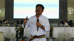 Mentan Syahrul  Limpo Siapkan Penggunaan Varietas Tahan Kekeringan Antisipasi El Nino
