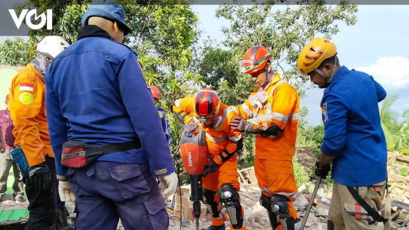 SAR Jakarta Kirim 2 Tim Rescue Bantu Evakuasi Korban Gempa di Cianjur