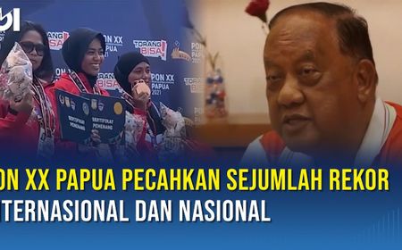 VIDEO: PON XX Papua Pecahkan Sejumlah Rekor Internasional dan Nasional