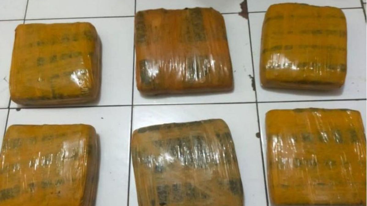 Bandung Police Have Revealed The Location Of The 6 Kg Of Marijuana Hoarding That Should Be Circulated On New Year's Eve