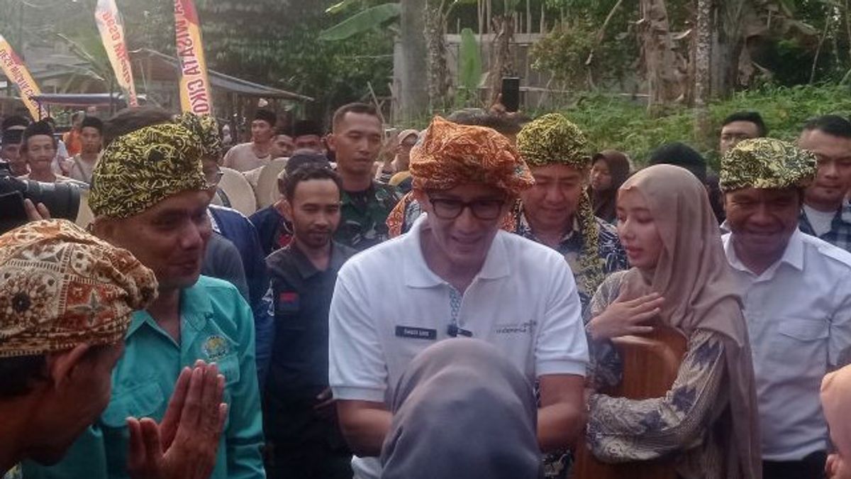 Menparekraf Sandiaga Uno Optimistic Target 4.4 Million New Workers In The Tourism Sector Can Be Achieved
