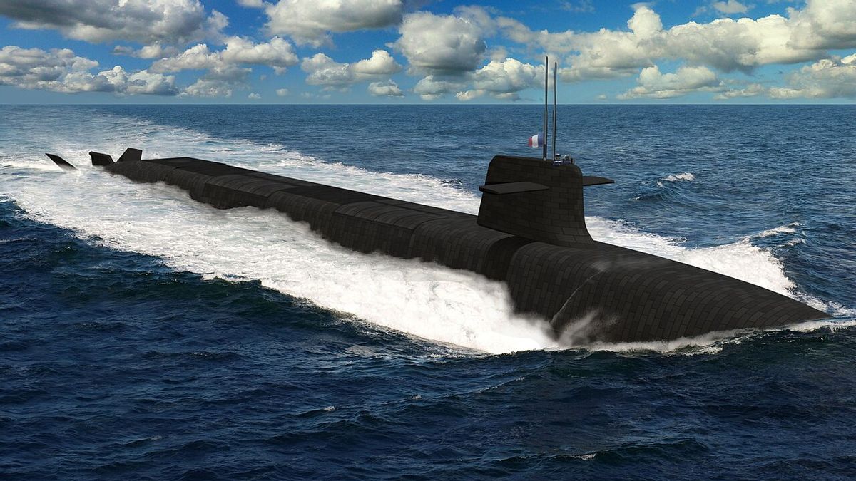 Macron va bientôt visiter un sous-marin français armé nucléaire caché dans l'océan