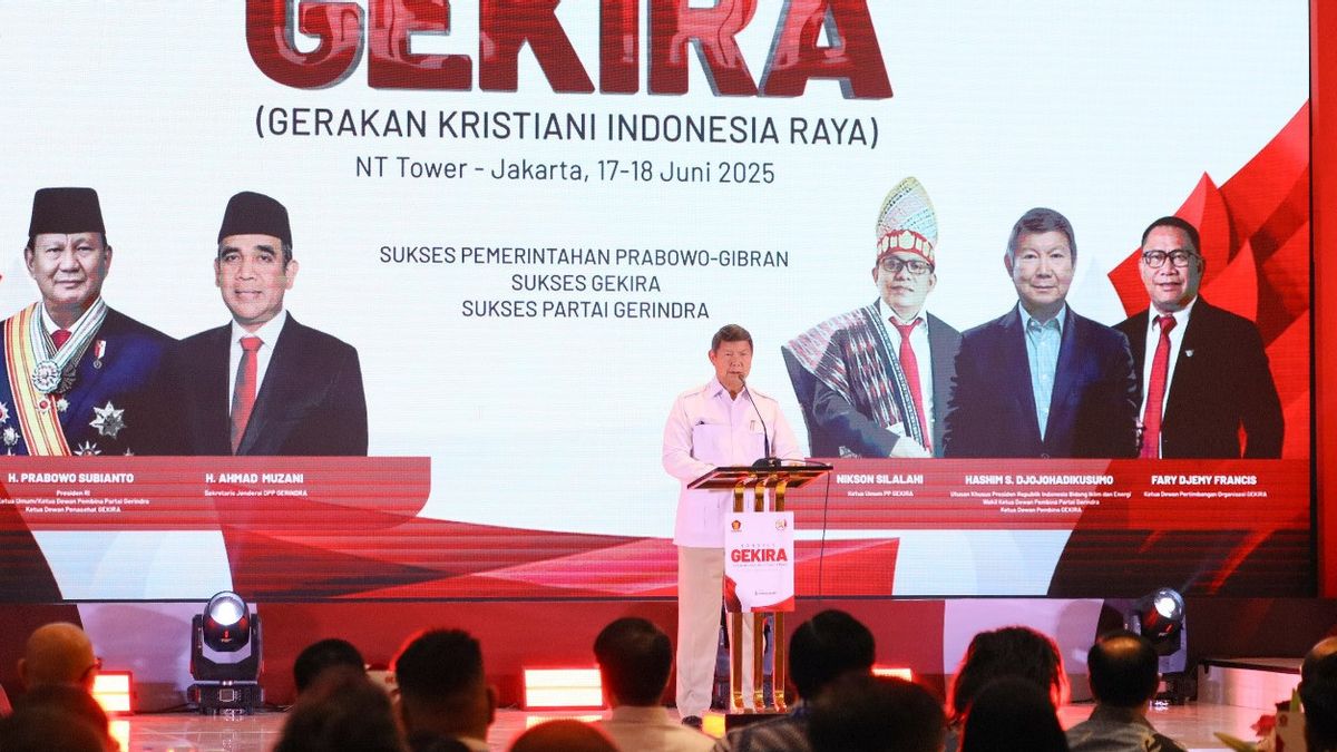 Hashim Djojohadikusumo Ajak Kader Gekira Gerindra Tetap Rendah Hati, Nikson Silalahi Terpilih Jadi Ketum 2025-2030
