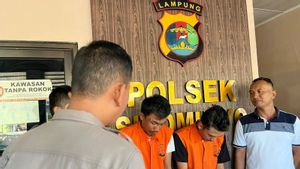 La police arrête 2 délinquants spéciaux de magasins dans le sud de Lampung