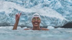 Berenang di Perairan yang Paling Ditakuti antara Samudra Pasifik dengan Atlantik, 'Putri Duyung Es' Asal Chili Ini Pecahkan Dua Rekor Dunia