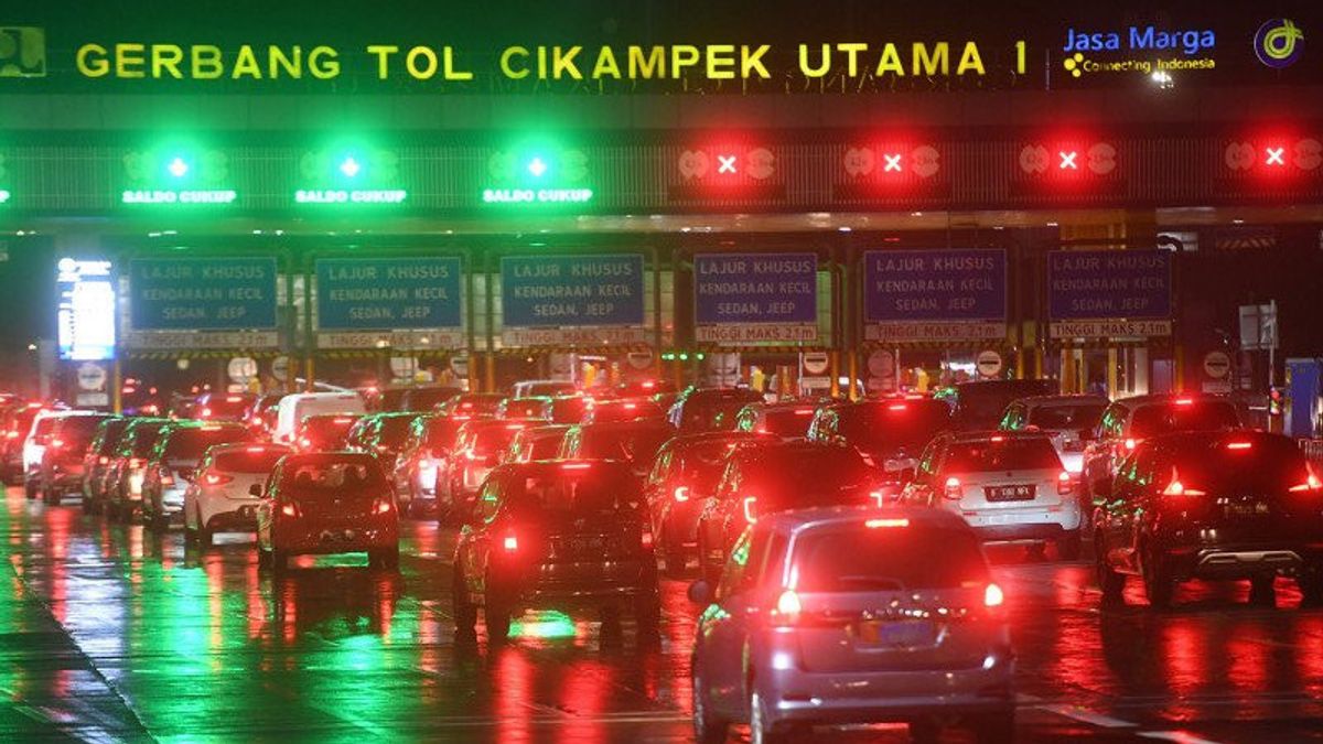 Korlantas Siapkan Contraflow Arus Balik Sampai KM 36 Cikampek