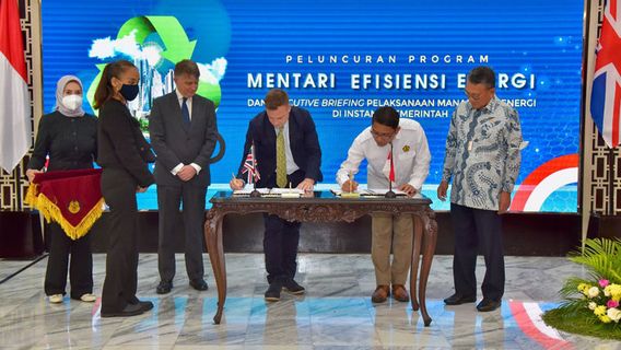 Luncurkan Program MENTARI Efisiensi Energi, Indonesia dan Inggris Sepakati Upaya Penurunan Emisi Gas Rumah Kaca