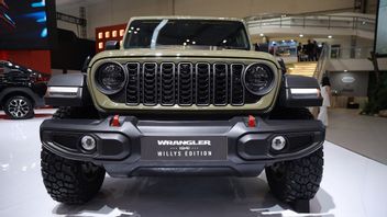 ep Wrangler '41 Willys apparaît chez GIIAS, véhicule emblématique avec injection technologique moderne