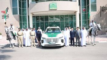 迪拜警方增加超级跑车巡逻车队，这次轮到电动汽车了