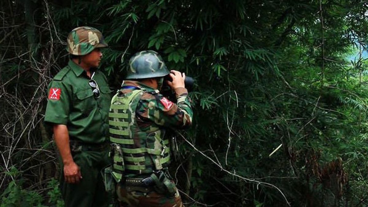Échec à Saisir La Colline Stratégique De Kia Armée Ethnique, Commandant Du Bataillon Militaire Du Myanmar Tué