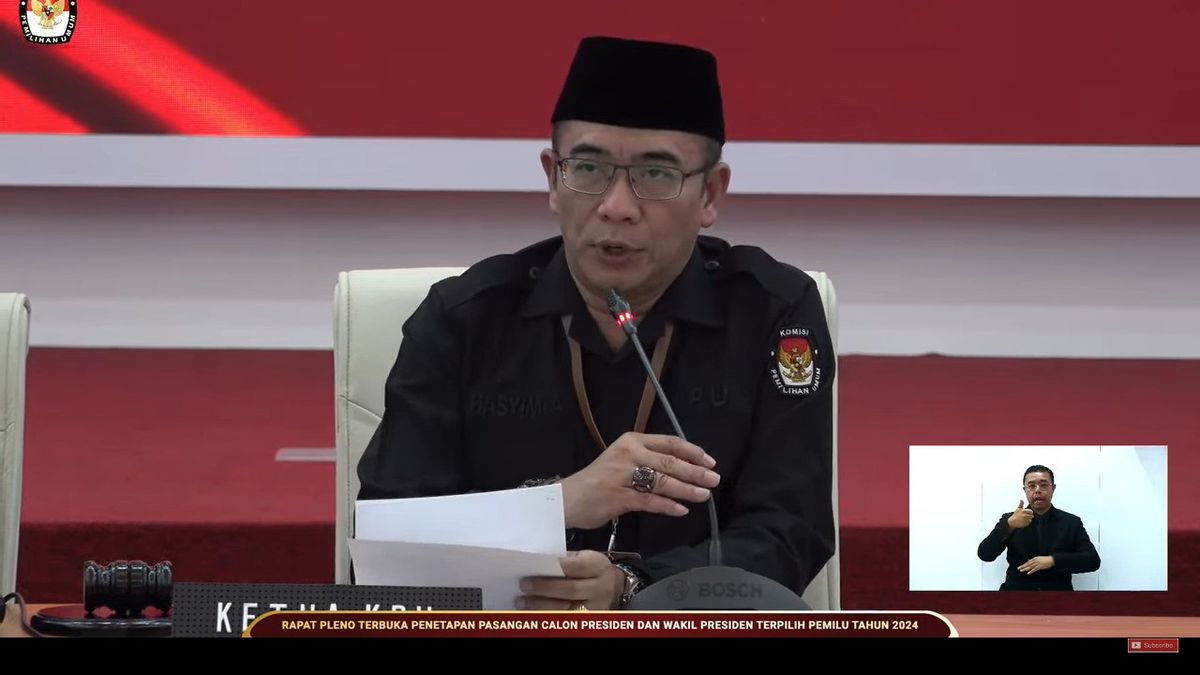 Sah! Prabowo-Gibran devient président et vice-président élu 2024-2029