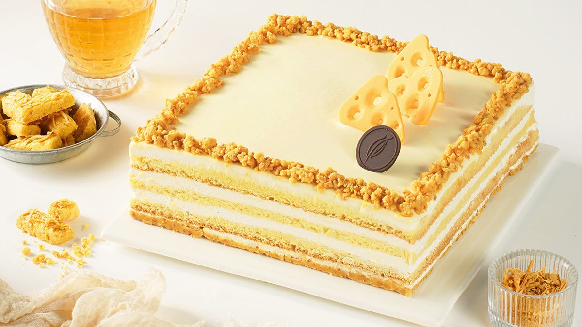 New Creative Silvano Christian, Kaasstengels Cake Promotes Cheese Lovers