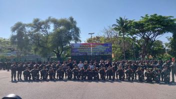 Lepas 350 Personel TNI AD Jaga Perbatasan RI-Timor Leste, Pangdam Udayana: Tugas Ini Kehormatan, Harga Diri, Laksanakan dengan Baik!
