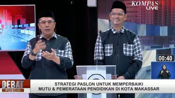 Makassar Pilkada Debate: Danny Pomanto Wants Educational Revolution, Deng Ical Talks About Budget Not Just Jargon