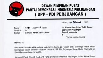 Instructions Not To Participate In Megawati's Way Of Cadre Loyalty Test