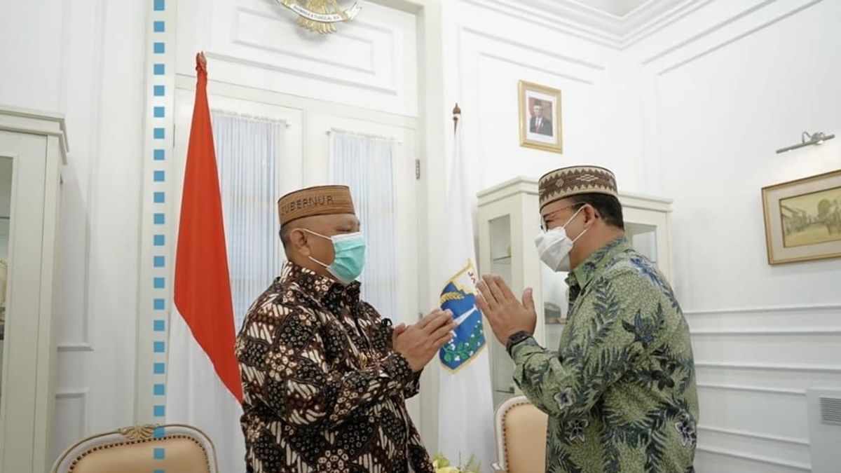Gouverneur De Gorontalo Apprend à Anies Baswedan Gouvernance E-Order, Netizen: Strange, Why Not To The Palace? 