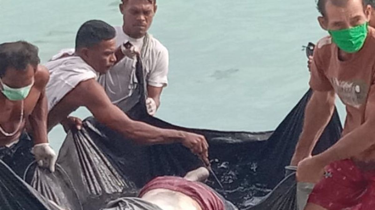 Residents Find Unidentified Bodies On Halut Beach During SAR Search For 2 Shipwrecked Crews In Ternate