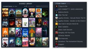 Steam lance une fonctionnalité de familles de Steam, peut jouer à des jeux en ligne