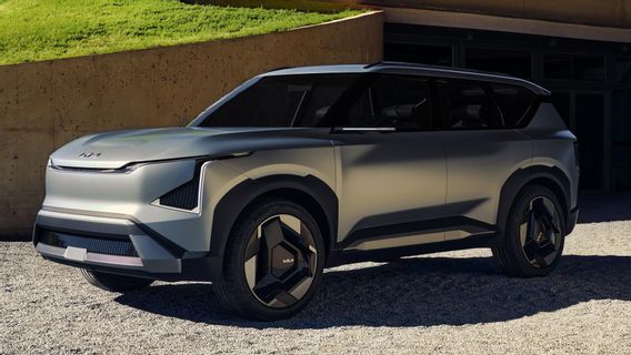 EV5, Mobil Konsep SUV Listrik Futuristik Kia 