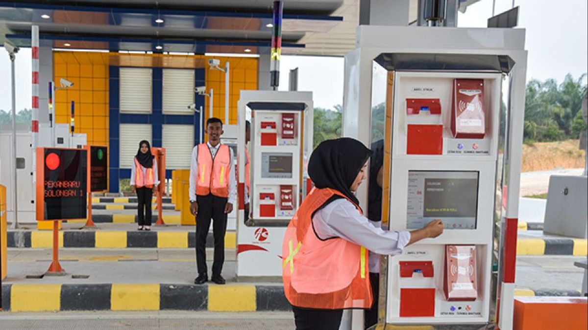 Prevent Density At Toll Gates, BPJT Reminds Homecomers To Make Sure The E-Toll Balance Is Sufficient