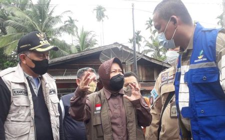 Gerak Cepat, Mensos Kunjungi Korban Gempa Pasaman dan Serahkan Bantuan