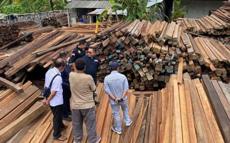 Ribuan Kayu Diserahkan KLHK Demi Penataan Kawasan Mangrove Bali