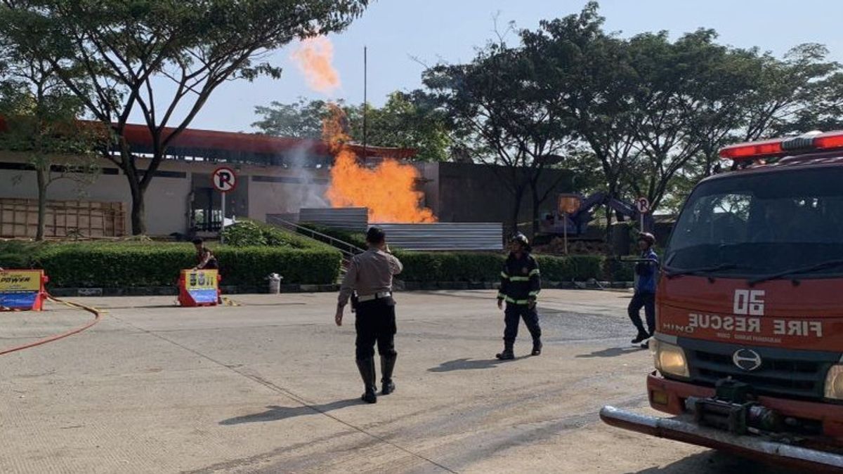 This Is The Cause Of The Semburan Of Fire In The Cipali Toll Rest Area