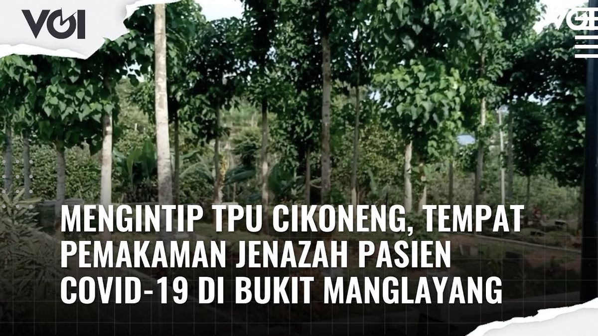 VIDEO: A Peek At The Cikoneng TPU, The Burial Site For COVID-19 Patients In Bukit Manglayang, Bandung Regency