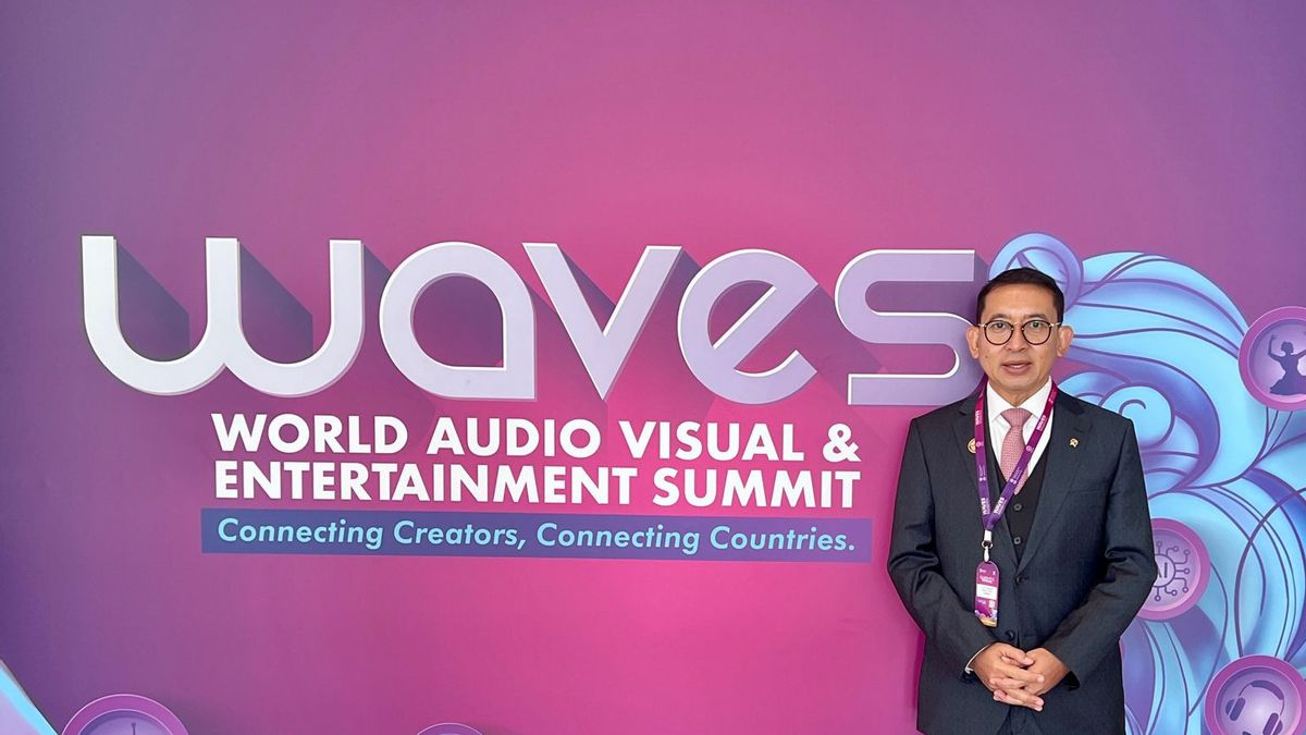 WAVES Summit Mumbai, Menbud Fadli Zon: Ekonomi Budaya Kunci Pertumbuhan, Indonesia Siap Perluas Kolaborasi Global