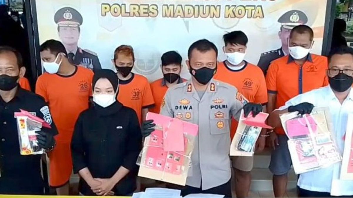 Polres Madiun Berhasil Tangkap 10 Orang dalam Kasus Narkoba dan Obat Keras di Madiun Selama Januari 2022