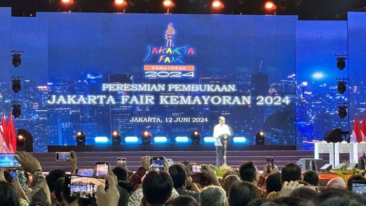 Jokowi: Jakarta Fair Is Highly Awaited By The Community
