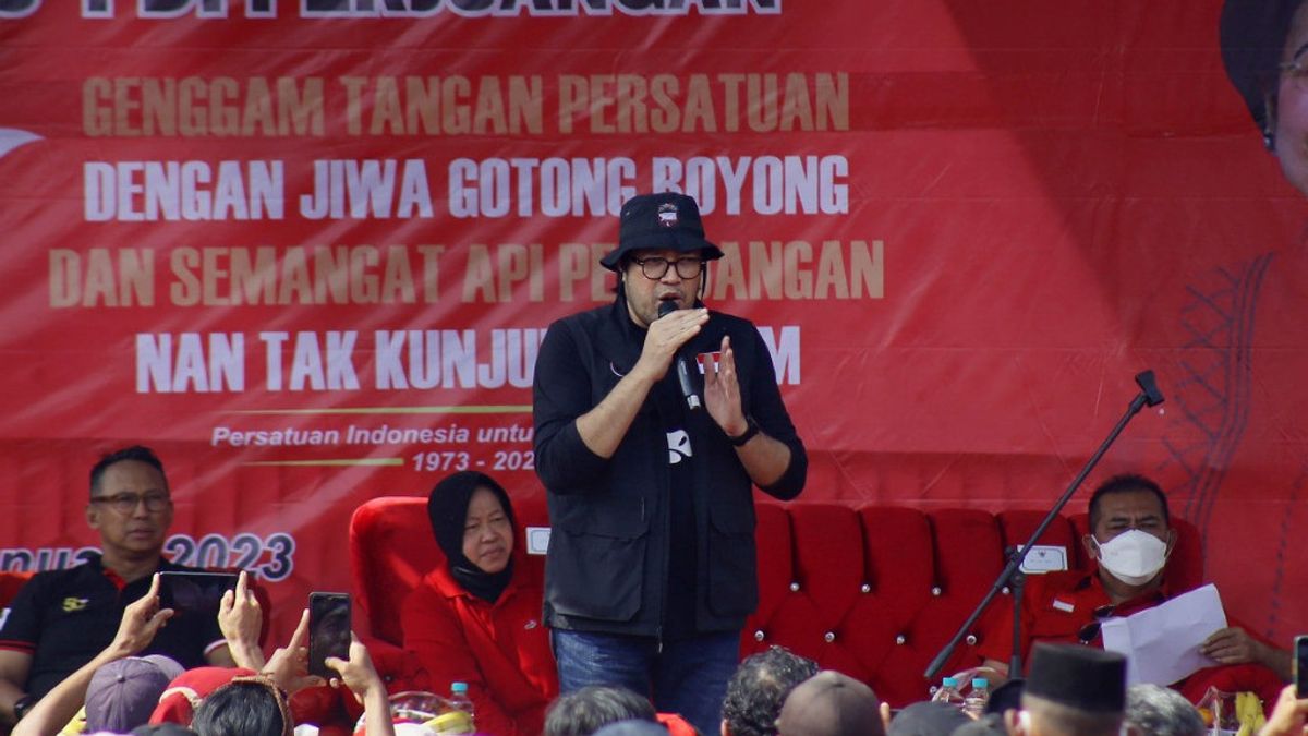 Ono Surono Yakin Jabar Bakal Jadi Basis PDIP di Pemilu 2024