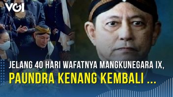 فيديو: قبل 40 يوما من Mangkunegara التاسع، باندرا يتذكر