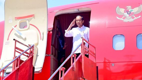 Le président Jokowi continue à sidoarjo