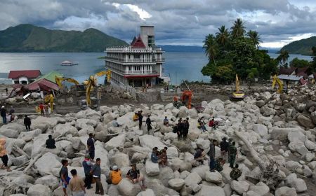 Operasi SAR Banjir Bandang Humbahas Sasar Perairan, Pesisir dan Jalan Menuju Hulu Danau Toba