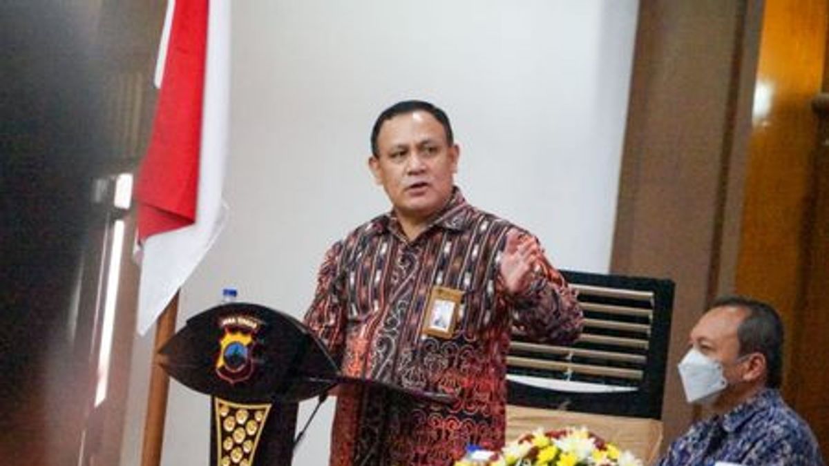 Today, Firli Is Scheduled To Lead The Sorong OTT Konpers Together With His Self-examination At Polda Metro
