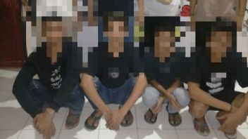 Polisi Tangkap Empat Pelaku Penganiayaan dengan Busur Panah di Bima