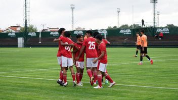 U-19印尼国家队在韩国参加2023年世界杯预备赛的9场测试赛时间表