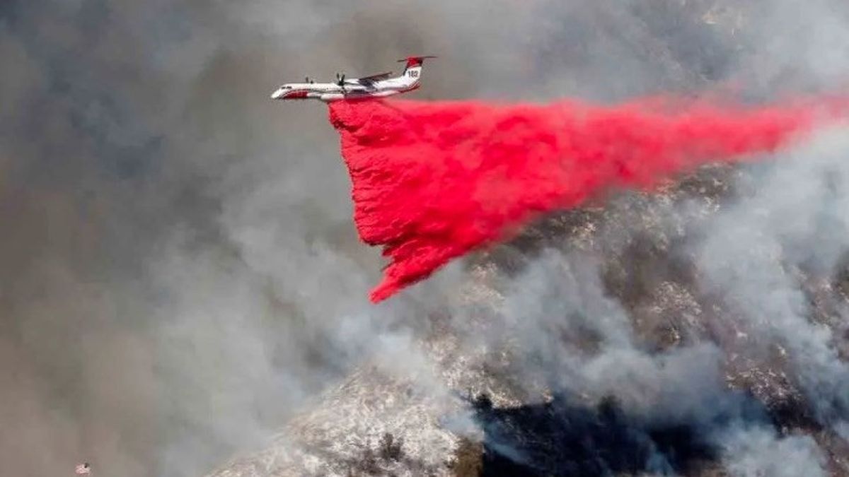 What Is The Pink Liquid For Fire Extinguishing In LA? This Is The Composition