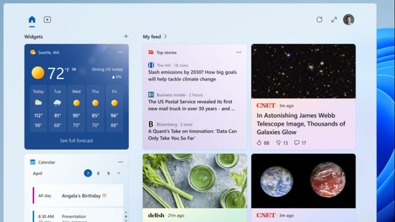 Microsoft Uji Coba Widget yang Didesain Ulang di Windows 11 dan Hadirkan Fitur Baru Lainnya