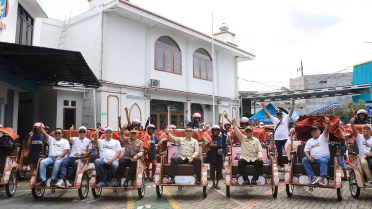 Dukung Program Becak Listrik di Jatim, PLN Operasikan SPKLU R2