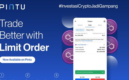 Aplikasi PINTU Luncurkan Dua Fitur Baru; Limit Order & Auto DCA