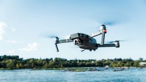 Pertama Kalinya Drone Menyelamatkan Orang Terjebak di Laut, dalam Sejarah 18 Januari 2018
