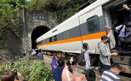 Kecelakaan Kereta di Taiwan Terburuk dalam 4 Dekade, Diduga Akibat Menabrak Truk